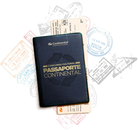 concurso passaporte continental