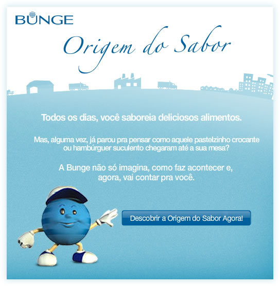 Aplicativo Origem do Sabor - Bunge
