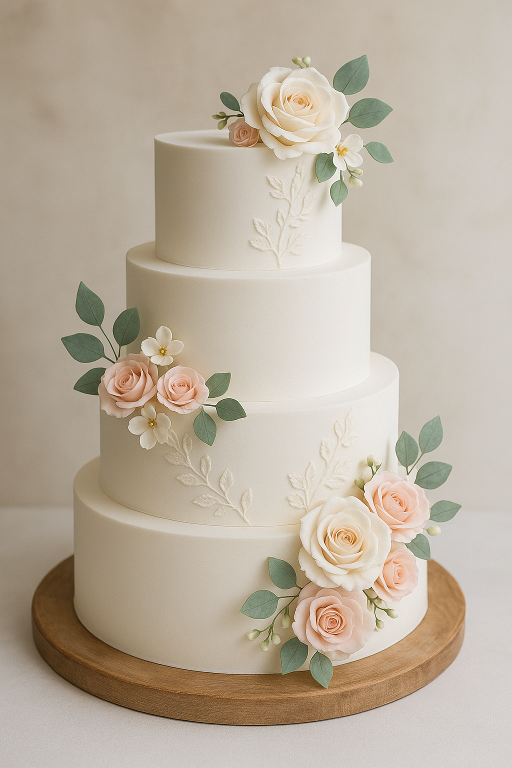 bolo artistico de casamento