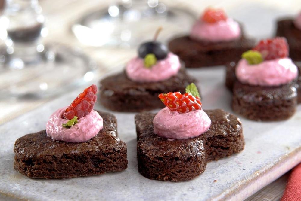 Petit Four de Frutas Vermelhas