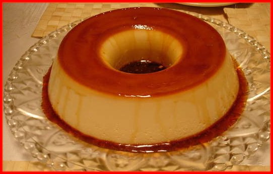 Pudim de Maria Mole