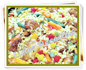 Arroz com Frango à Minha Moda na Panela de Pressão
