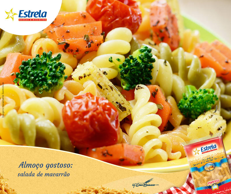 Salada de Macarrão Parafuso