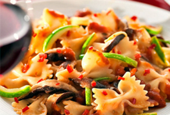 Receita de Macarrão Gravata ao Molho de Shiitake por Lucia