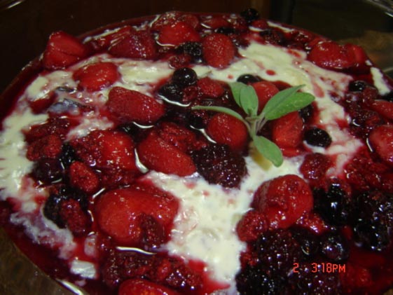 Arroz doce sofisticado