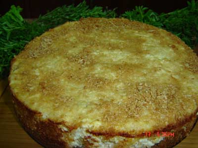 Cheesecake de bacalhau