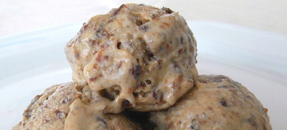 Sorvete Cremoso de Ameixa