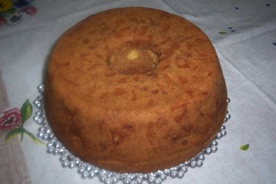 Bolo de Maçã e Canela