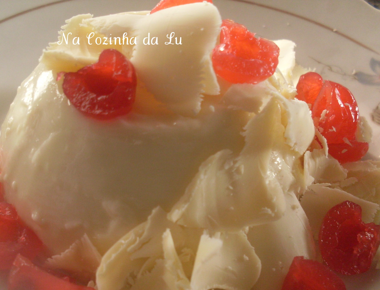 Pannacotta de Floresta Branca