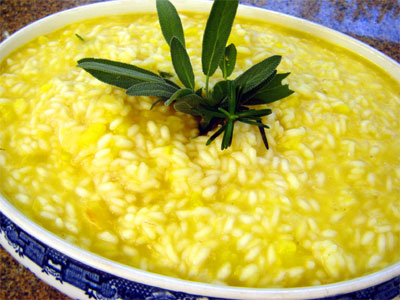 Risoto de batata baroa