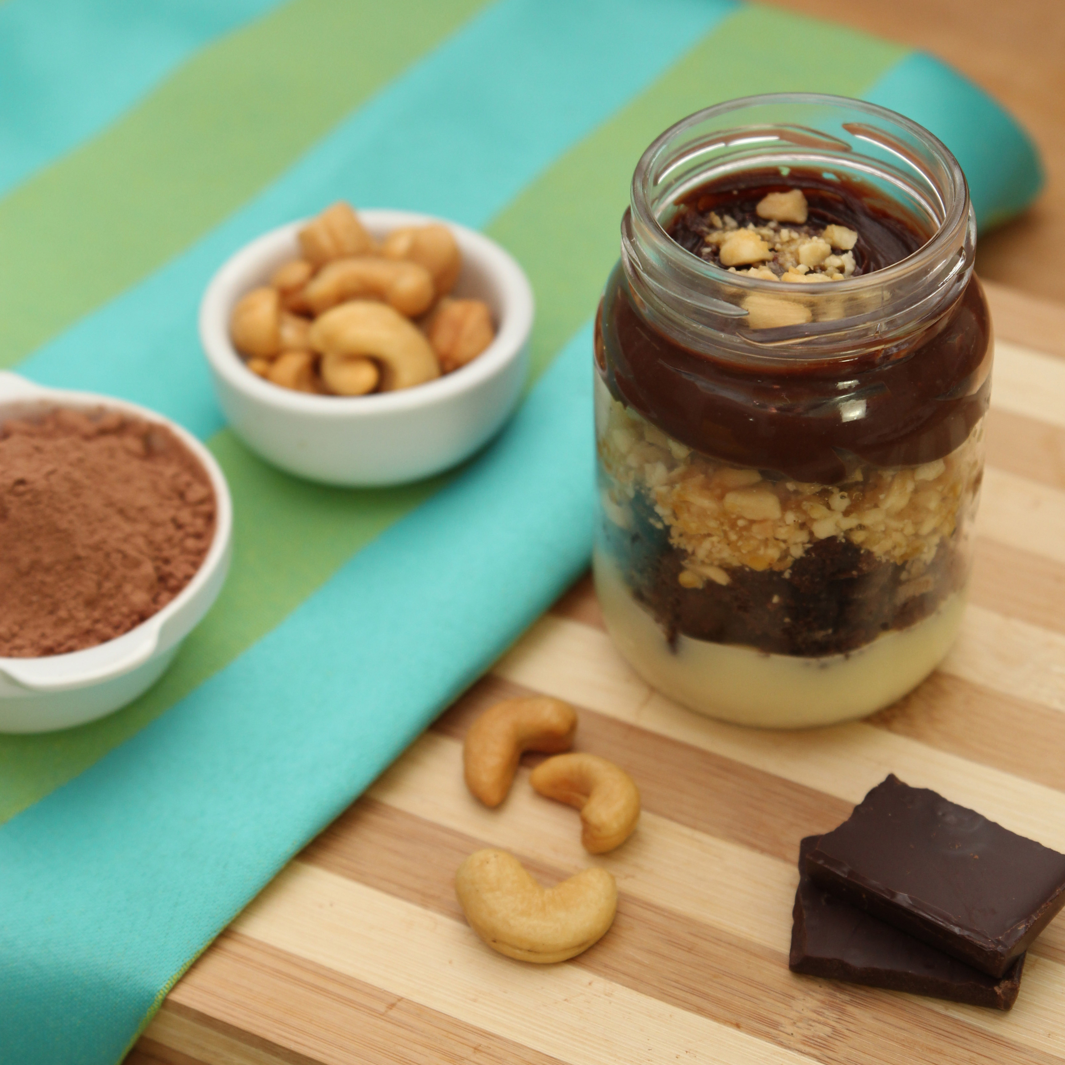 Copinhos de Brownie