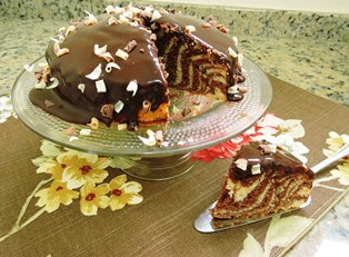 Bolo Zebrinha