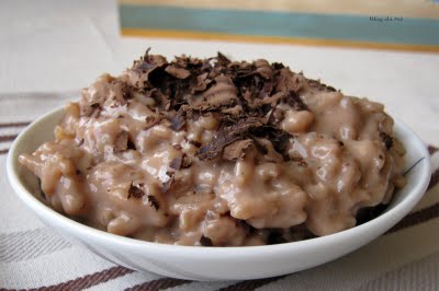 Arroz Doce de Chocolate