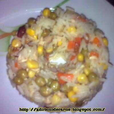Risoto de Frango com Bacon